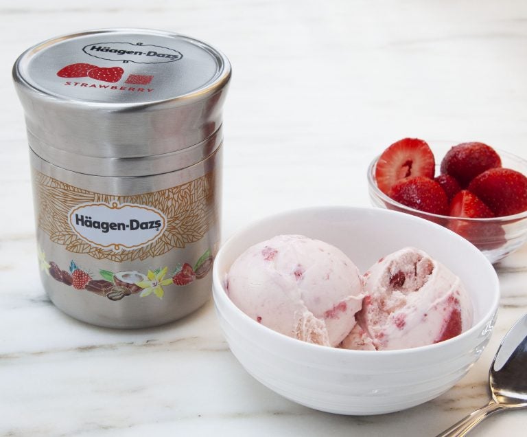 A new initiative through TerraCycle will bring products like Haagen Dazs to local stores in reusable packaging (Provided)