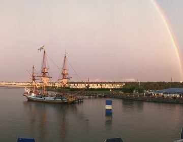 The Kalmar Nyckel tall ship will not sail from Lewes, Del. this year due to increased silt. (Courtesy of the Kalmar Nyckel Foundation)