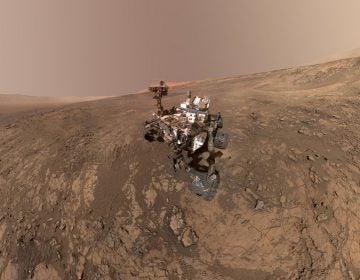 This self-portrait of NASA's Curiosity Mars rover shows the vehicle on Vera Rubin Ridge. (NASA/JPL-Caltech/MSSS)
