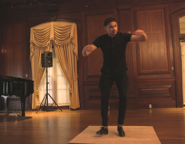 Tap dancer Leo Manzari (Kimberly Paynter/WHYY)