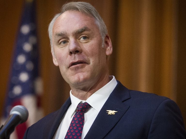 Former Interior Secretary Ryan Zinke left the Trump administration amid unresolved ethics investigations. His department has been inundated by Freedom of Information requests and is now proposing a new rule which critics charge could limit transparency.
(Cliff Owen/AP Photo)