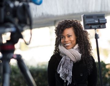 Hannah Beachler, pictured here in February 2018, is the first African-American nominated for an Oscar for production design. (Valerie Macon/AFP/Getty Images)