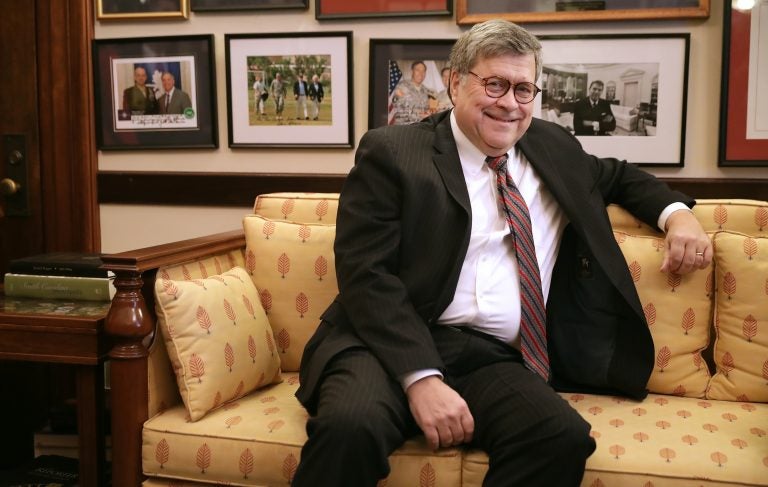 William Barr, pictured during a meeting on Capitol Hill on Jan. 9, has been confirmed as the next attorney general of the United States. (Chip Somodevilla/Getty Images)
