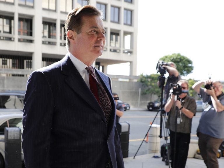 Paul Manafort, former campaign manager for Donald Trump, arrives at federal court in Washington, D.C., in June 2018. (Aaron P. Bernstein/Bloomberg via Getty Images)