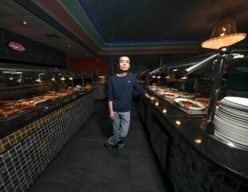 Guang Chen, who also owns Hibachi Grill & Supreme Buffet in Glasgow, is planning to open a restaurant near Newark where robots will seat and serve patrons. (Saquan Stimpson for WHYY)