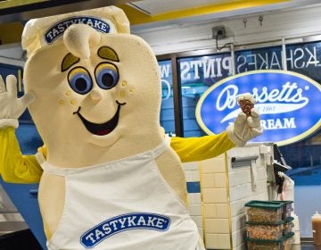 Tastykake and Bassetts Ice Cream teamed up to create a cookie inspired milkshake. (Kimberly Paynter/WHYY)