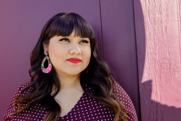 Gloria Lucas found that mainstream resources and dialogue around eating disorders left out her experiences as a low-income, Xicana child of immigrants. So she built her own community and opportunities for healing. (Gloria Lucas / Nalgona Positivity Pride)