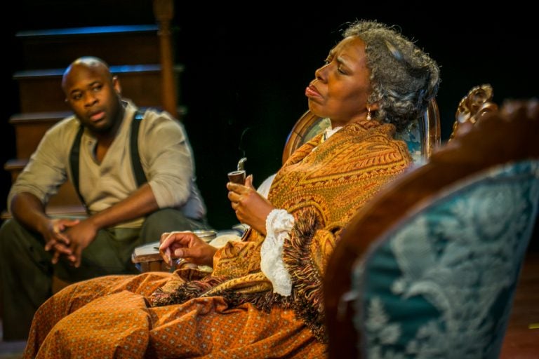 Akeem Davis and Zuhairah in Arden Theatre Company’s  production of 