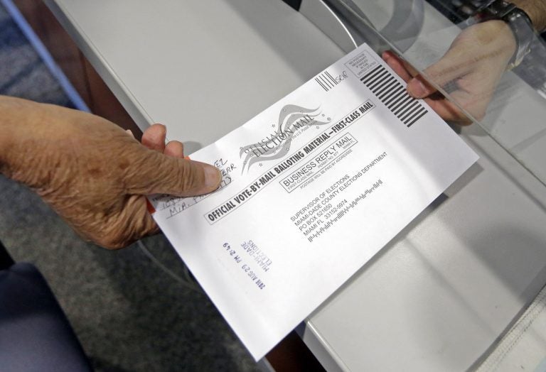The majority of absentee ballots are rejected in Pennsylvania for lateness, and the rejection rate is increasing. (Alan Diaz/AP Photo)