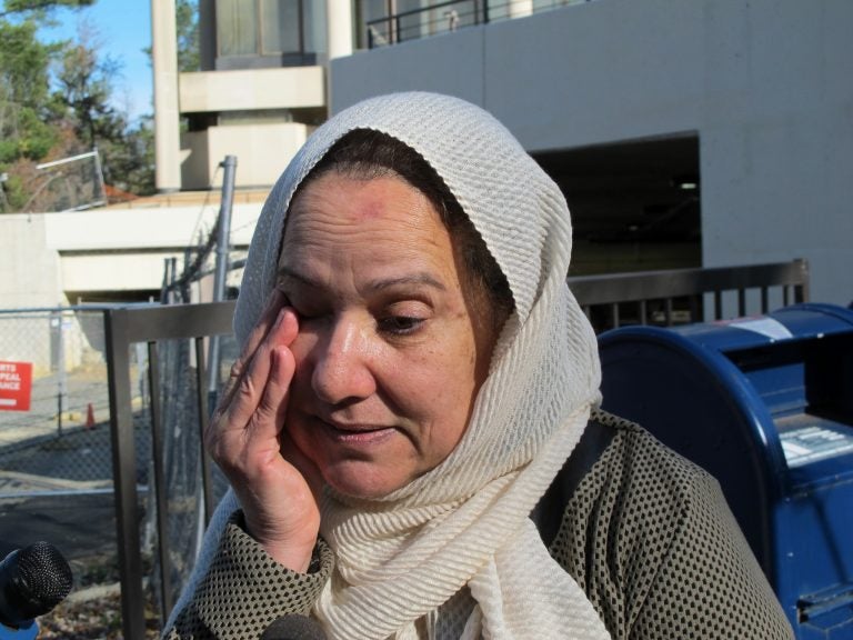 Maryland Serial Podcast Appeal Shamim Rahman, the mother of Adnan Syed, wipes away a tear outside the Maryland Court of Appeals on Thursday, Nov. 29, 2018, in Annapolis, Md., after attending arguments in Maryland's highest court reviewing a decision that could reinstate Syed's conviction for the slaying of his high school sweetheart. The high-profile case was chronicled in the hit