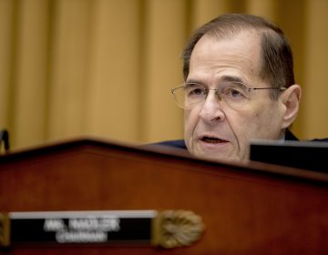 Judiciary Committee Chairman Jerrold Nadler, D-N.Y., questions Acting Attorney General Matthew Whitaker as he appears before the House Judiciary Committee on Capitol Hill, Friday, Feb. 8, 2019, in Washington. Democrats are eager to press him on his interactions with President Donald Trump and his oversight of the special counsel's Russia investigation. (Andrew Harnik/AP Photo)