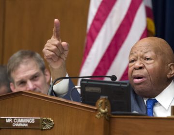 In this Wednesday, Feb. 27, 2019 file photo, House Oversight and Reform Committee Chair Elijah Cummings, D-Md., right, speaks as he gives closing remarks with Rep. Jim Jordan, R-Ohio, the ranking member, at left, as the hearing for Michael Cohen, President Donald Trump's former lawyer, at the House Oversight and Reform Committee concludes, on Capitol Hill, in Washington. (Alex Brandon/AP Photo, File)