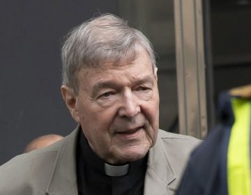 In this Feb. 26, 2019, file photo, Cardinal George Pell arrives at the County Court in Melbourne, Australia. An Australian judge sentenced Wednesday, March 13, the most senior Catholic, Pell, to be convicted of child sex abuse to 6 years in prison for molesting two choirboys in a Melbourne cathedral more than 20 years ago. (Andy Brownbill/AP Photo, File)