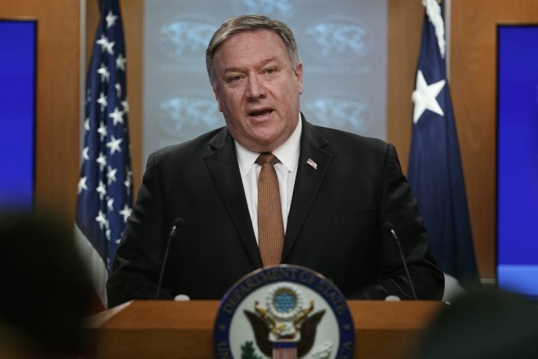 Secretary of State Mike Pompeo speaks during a news conference at the State Department, Friday, March 15, 2019 in Washington. (Carolyn Kaster/AP Photo)