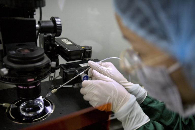On March 19, an expert committee convened by the World Health Organization is calling for the U.N. health agency to create a global registry of scientists working on gene editing. (Mark Schiefelbein/AP Photo)