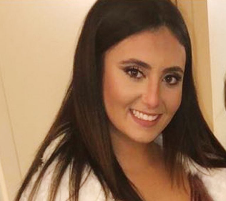 This undated photo provided by the Columbia Police Department shows Samantha Josephson, a University of South Carolina student who was reported missing after last being seen Friday, March 29, 2019. The university on Saturday confirmed the death of the student. (Columbia Police Department via AP)