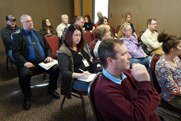 A school safety symposium held in Indiana, Pa. last week drew nearly 600 educators, superintendents, school resource officers, state police, and community members from around the state. (Courtesy of the Indiana Area School District)