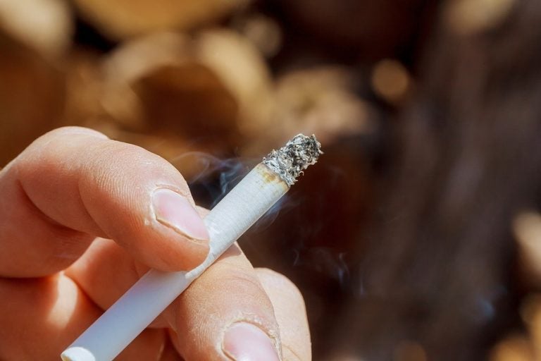 Even though the number of Delaware teens who smoke is the lowest since the early ‘90s, state lawmakers are pushing a measure to raise the age to buy cigarettes from 18 to 21. (Bigstock)