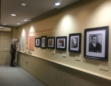 The African American Museum of Bucks County's exhibit “Building on the Dream: From Africa to Bucks County” is on display at the Pearl S. Buck House through July (Courtesy Sharon Lentz/The Philadelphia Tribune)