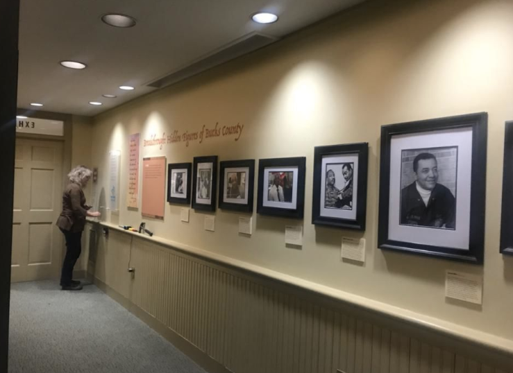 The African American Museum of Bucks County's exhibit “Building on the Dream: From Africa to Bucks County” is on display at the Pearl S. Buck House through July (Courtesy Sharon Lentz/The Philadelphia Tribune)