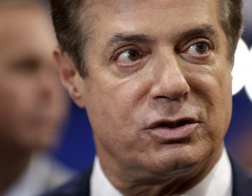 Former Trump campaign chairman Paul Manafort, pictured in 2016, was sentenced on Wednesday in a federal criminal case in Washington, D.C.