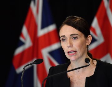 New Zealand Prime Minister Jacinda Ardern addresses the media on March 16 in Wellington, New Zealand. Ardern said she would seek a change in her country's gun laws after after at least one man opened fire during afternoon prayers Friday and killed at least 49 people at two mosques in Christchurch. (Mark Tantrum/Getty Image)