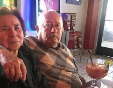 María de Jesús Caro Villa, 82, and Albano Villa, 83, are being cared for by their granddaughter, Nitzia Chama. The AARP says 1 in 4 family caregivers is a millennial. (Nitzia Chama for NPR)