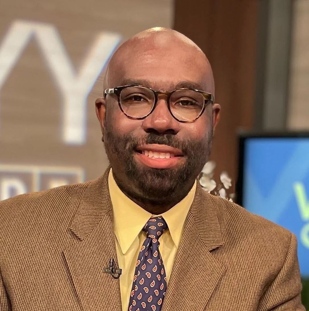 P. Kenneth Burns poses for a photo at WHYY