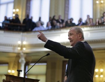 New Jersey Gov. Phil Murphy speaks during a joint meeting of the Democratic-led Assembly and Senate in Trenton, N.J., Tuesday, March 5, 2019. (AP Photo/Seth Wenig)