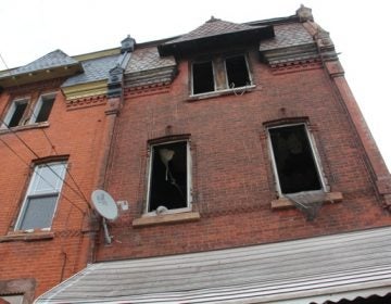 The deadly fire that engulfed 1855 N. 21st St. began on the second floor. (Emma Lee/WHYY)