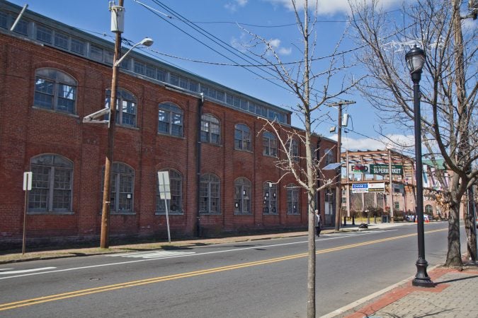 Developed Block I of the former Roebling factory. (Kimberly Paynter/WHYY)