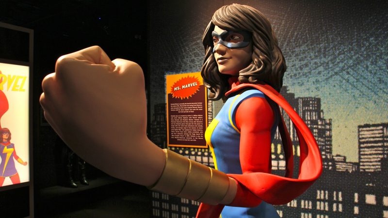 Ms. Marvel, Kamala Khan, is the first Muslim-American Marvel character to have her own title. (Emma Lee/WHYY)