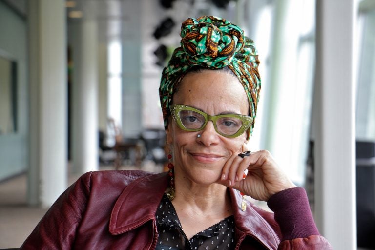 Spoken word artist Ursula Rucker. (Emma Lee/WHYY)