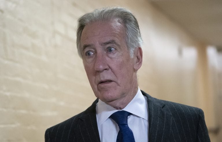 House Ways and Means Committee Chairman Richard Neal, D-Mass., arrives for a Democratic Caucus meeting at the Capitol in Washington. Neal, whose committee has jurisdiction over all tax issues, has formally requested President Donald Trump's tax returns from the Internal Revenue Service. (J. Scott Applewhite/AP Photo)