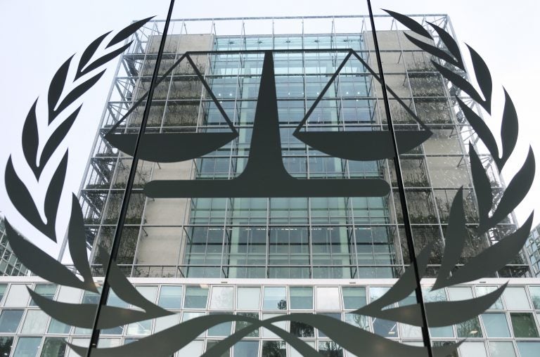 This Jan. 12, 2016, file photo shows the exterior view of the headquarters of the International Criminal Court in The Hague, Netherlands. Judges at the International Criminal Court have rejected a request by the court's prosecutor to open an investigation into war crimes and crimes against humanity in Afghanistan and alleged crimes by U.S. forces linked to the conflict. (Mike Corder/AP Photo)