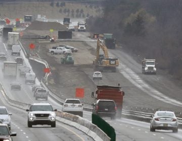 In a Friday, April 12, 2019 photo, Interstate Highway 75 construction continues in Troy, Mich. After passing waves of tax cuts in recent years, some Republican-dominated states have decided it's time to make a big exception, calling for tax increases to fix roads crumbling from years of low funding and deferred maintenance. (Carlos Osorio/AP Photo)