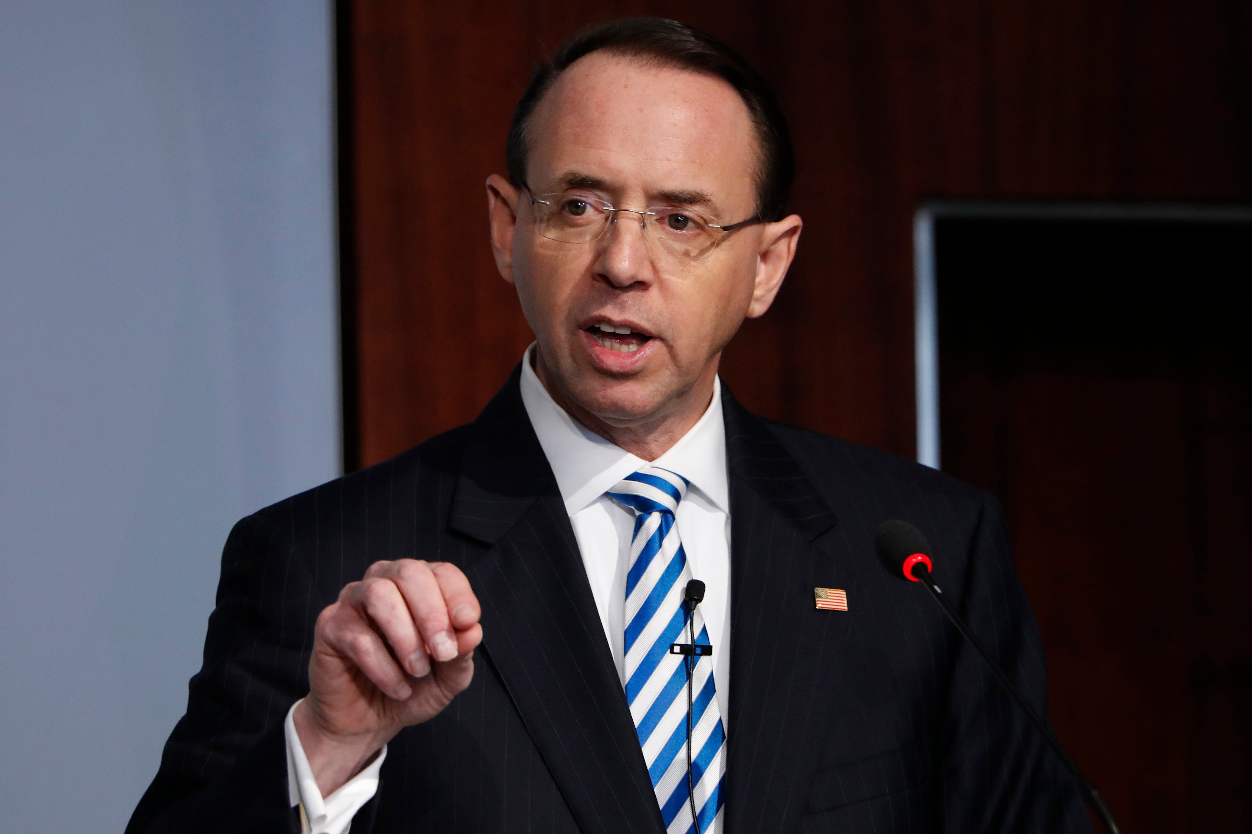 Rod Rosenstein submits letter of resignation to Trump - WHYY