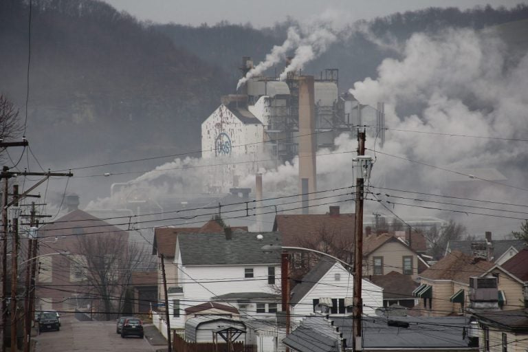 U.S. Steel's Clairton Plant, the largest coke works in North America, in Clairton, Pa. (Reid Frazier/StateImpact Pennsylvania)