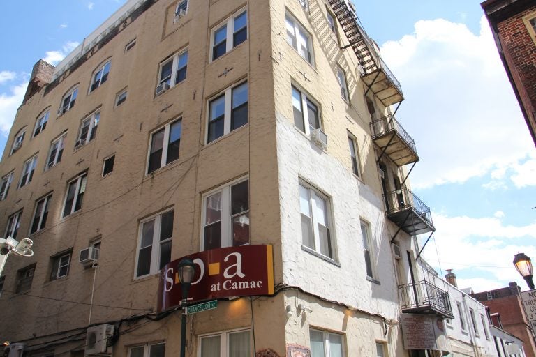 The 2014 S.12th Street site of the former Camac Bath. (Emma Lee/WHYY)