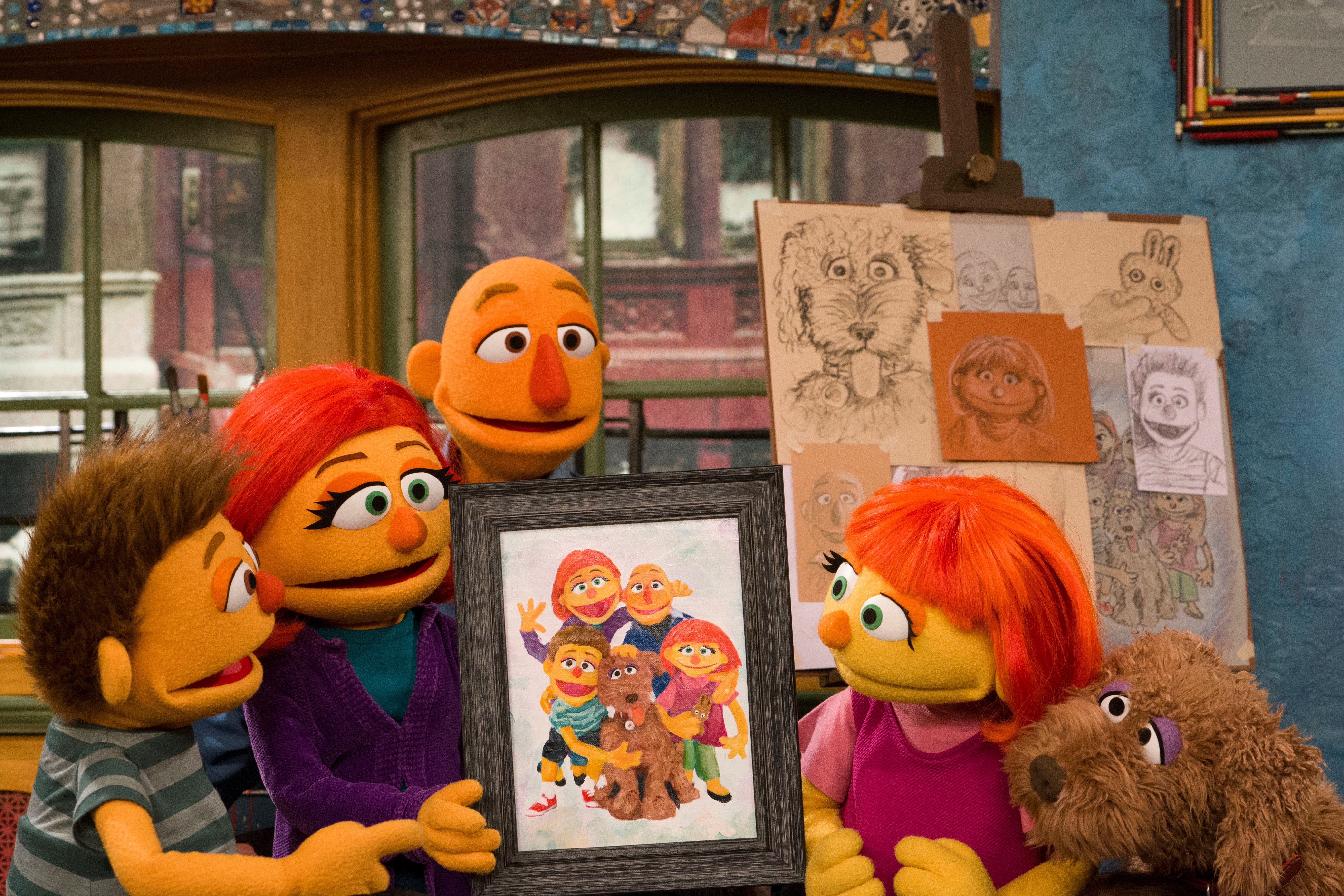 Why it's important that Julia, a Muppet with autism, has a family