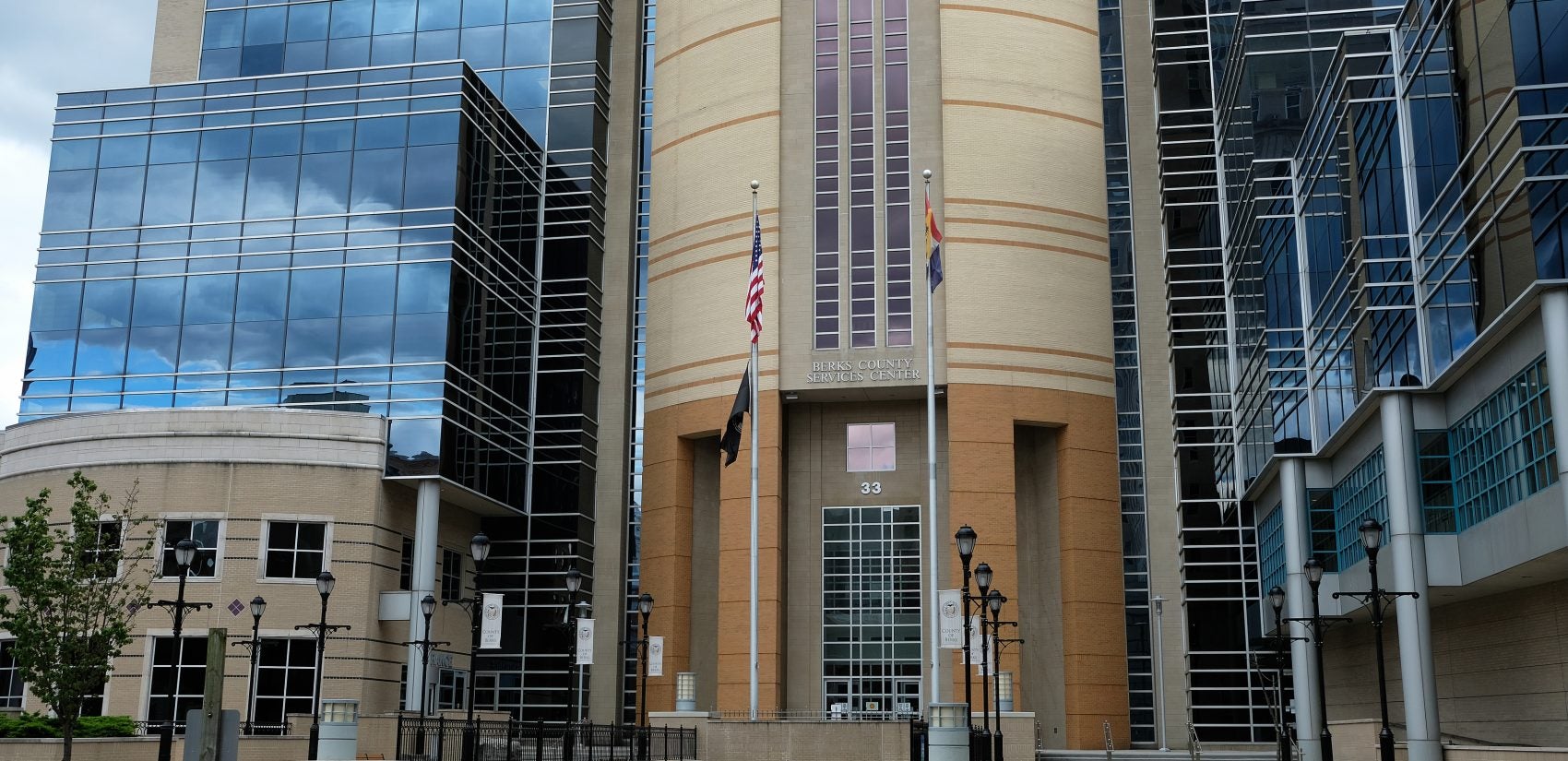 The Berks County Services Center, home to the county DA. (Matt Smith for Keystone Crossroads)