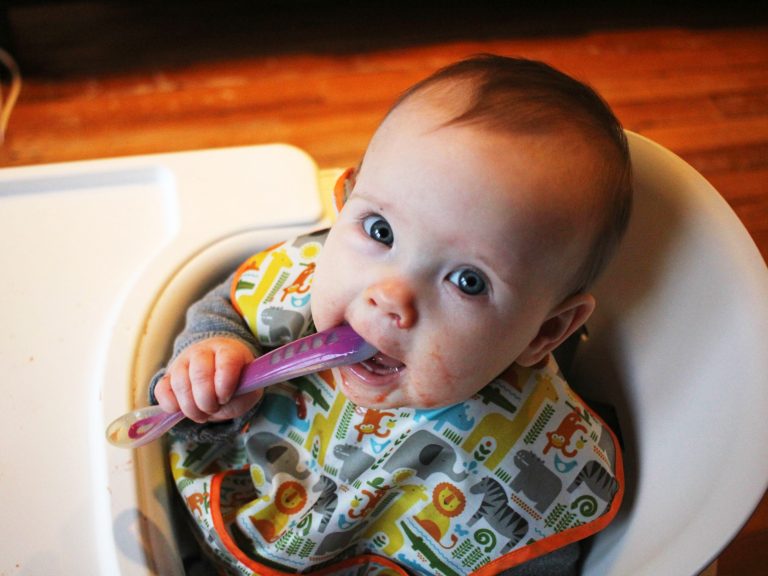 How do you tell the good parenting advice from the bad? When producer Selena Simmons-Duffin's daughter was ready to start solid food, her parents encountered wildly conflicting advice about what to feed her. (Selena Simmons-Duffin/NPR)