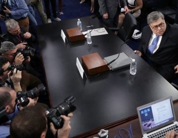 Attorney General William Barr arrives to testify about the Justice Department's FY 2020 budget request before a subcommittee of the House Appropriations Committee on Capitol Hill Tuesday in Washington, D.C. (Chip Somodevilla/Getty Images)