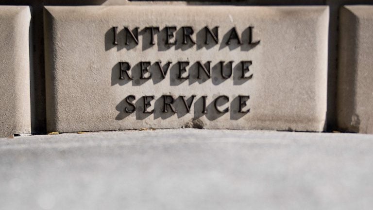 The IRS budget has been cut sharply over the past decade, but President Trump has suggested spending an extra $362 million on tax enforcement next year. (Jim Watson/AFP/Getty Images)