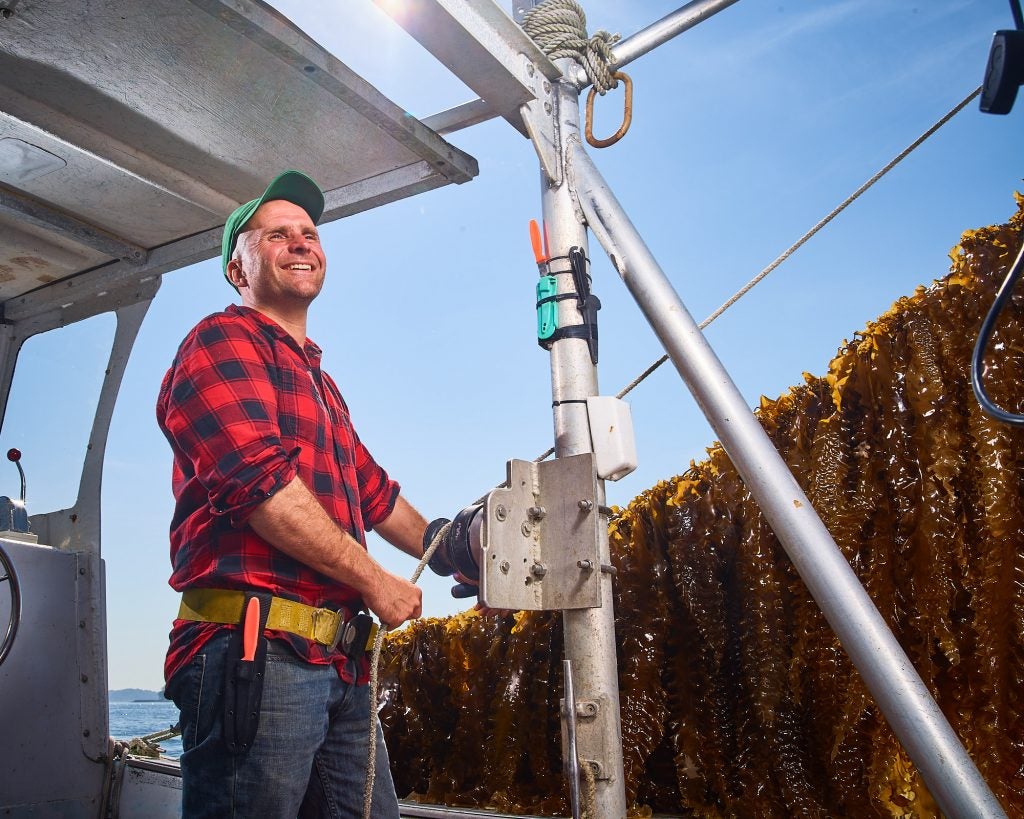 Bren Smith is a seaweed farmer and co-founder of GreenWave, a nonprofit that supports and trains more ocean farmers. Photo provided by GreenWave