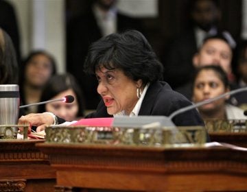 Philadelphia City Councilwoman Jannie Blackwell. (Emma Lee/WHYY)