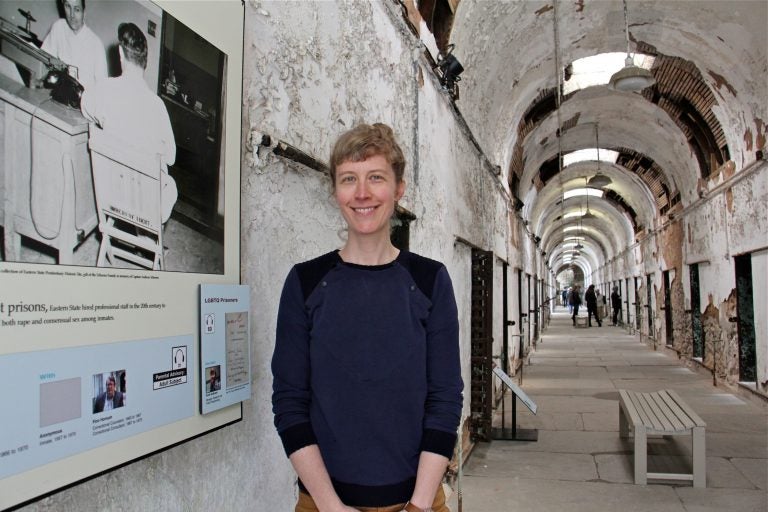 Annie Anderson, manager of research and public programming at Eastern State Penitentiary, has uncovered new information about LGBTQ prisoners and incorporated it into the attraction's audio tour.