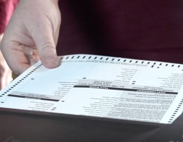 Montgomery County voters will using a new voting system this year. Paper ballots will be filled out and then fed into a scanning machine where they will be read and stored. (Courtesy of Montgomery County administrative office)