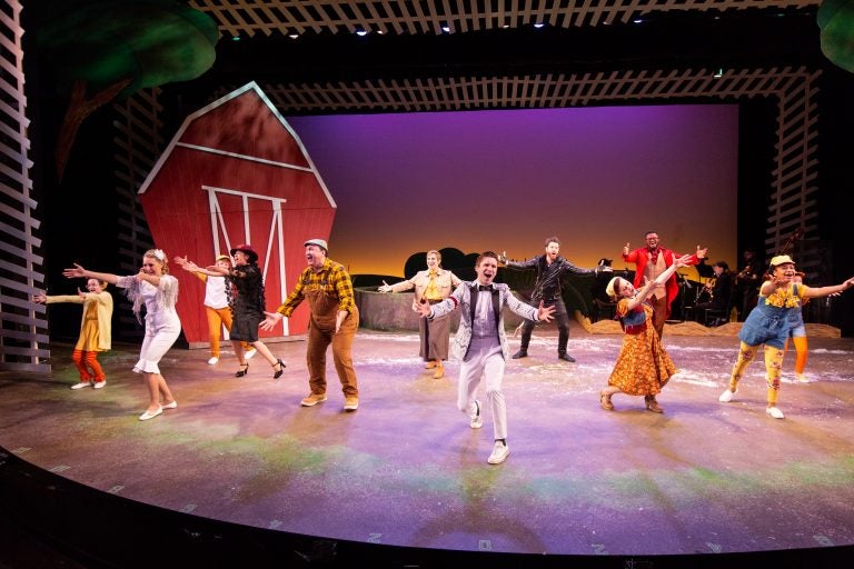 Delaware Theatre Company's 2019 production of “Honk! The Ugly Duckling Musical.” (Courtesy of Matt Urban)