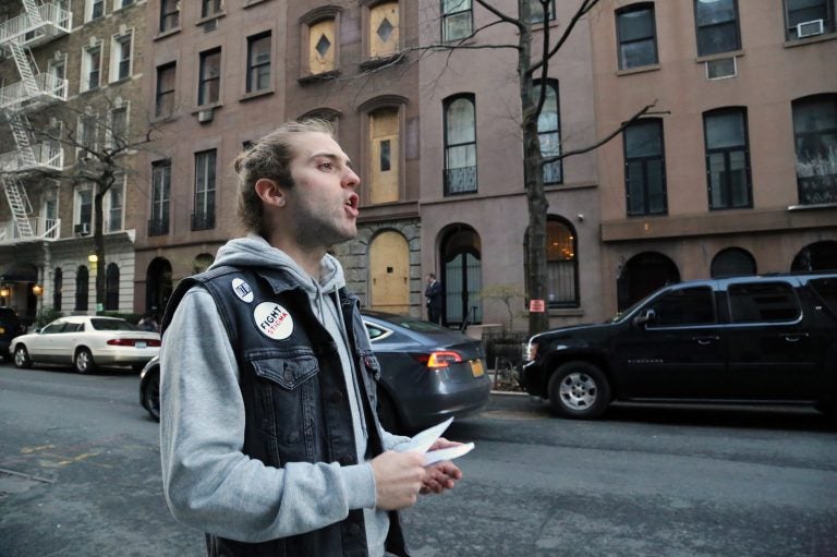 Jake Powell, who works in New York City, is originally from Wyoming. Powell joined the PrEP4All movement after having to go off the drug for six months because it was too costly, even for someone with health insurance. Jake Powell, who works in New York City, is originally from Wyoming. Powell joined the PrEP4All movement after having to go off the drug for six months because it was too costly, even for someone with health insurance.
(Courtesy of Brandon Cuicchi)